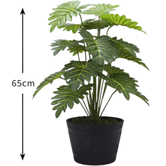 De Gardenia Xanadu 18 Leaves – 65 cm Tall Artificial Plant | Lifelike Faux Indoor & Outdoor Décor Without Pot