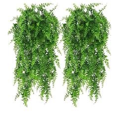 De Gardenia Artificial Vines | Faux Greenery Garland with Willow Leaves | Hanging Ivy Trailing Plant for Home, Office & Holiday Decoration