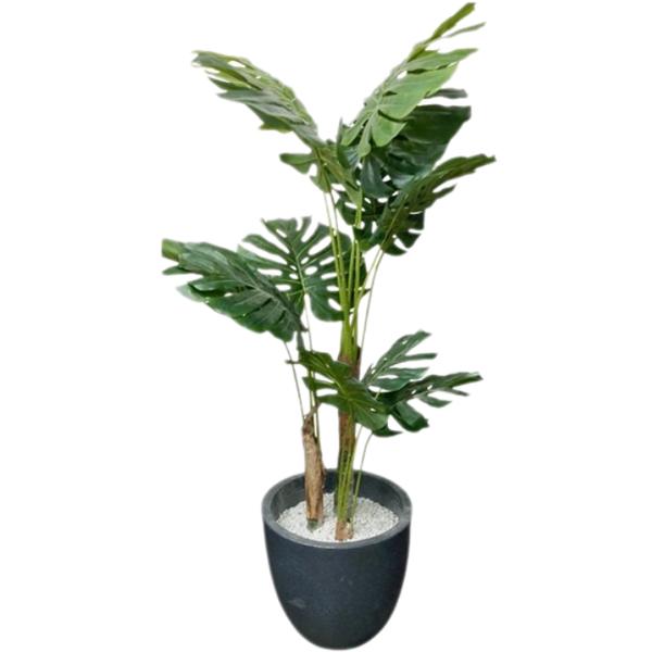 De Gardenia Monstera X12 – 170 cm Tall Artificial Plant Without Pot | Lifelike Faux Tropical Greenery for Home & Office Décor