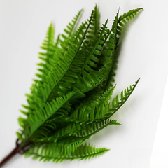 De Gardenia Artificial Bush – Small Decorative Faux Green Plant for Tabletop, Home & Office | Without Pot | Pack of 1