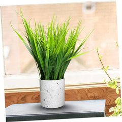 De Gardenia Artificial Rubber Plant – Small Faux Potted Plant for Tabletop, Home, Bathroom & Office Décor | Indoor Decorative Greenery