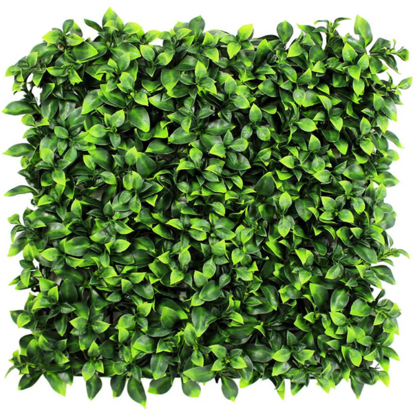 De Gardenia 50x50 cm Artificial Greenery Wall Panel – Lush Faux Vertical Garden Mat for Wall, Balcony & Home Décor