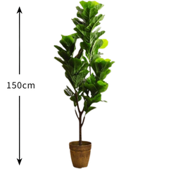De Gardenia Olive Plant – 150 cm Tall Artificial Plant | Lifelike Faux Indoor & Outdoor Décor Without Pot