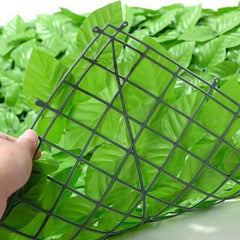 De Gardenia Artificial Ivy Leaf Mat – 1m x 3m Faux Green Privacy Fence Panel for Wall, Balcony, Vertical Garden & Backdrop Decoration