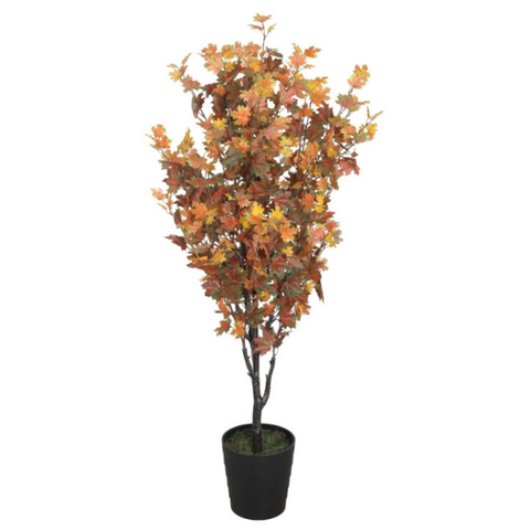 De Gardenia Autumn Maple – 160 cm Tall Artificial Plant | Lifelike Faux Indoor & Outdoor Décor Without Pot