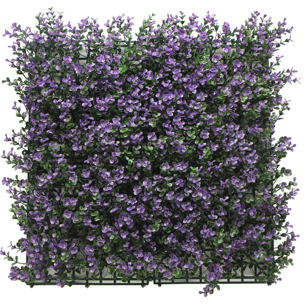 De Gardenia 50x50 cm Artificial Greenery Wall Panel – Lush Faux Vertical Garden Mat for Wall, Balcony & Home Décor