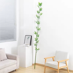 De Gardenia Big Semi Natural Bamboo Stick – 300 cm Tall | Lifelike Faux Indoor & Outdoor Décor