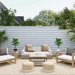 De Gardenia Artificial Money Plant – 55 cm Tall Faux Green Ornamental Plant with White Pot | Indoor Palm Leaf Monstera for Home & Office Decor