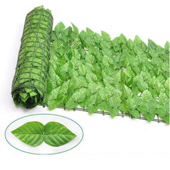 De Gardenia Artificial Ivy Leaf Mat – 1m x 3m Faux Green Privacy Fence Panel for Wall, Balcony, Vertical Garden & Backdrop Decoration