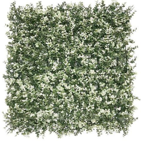 De Gardenia 50x50 cm Artificial Greenery Wall Panel – Lush Faux Vertical Garden Mat for Wall, Balcony & Home Décor