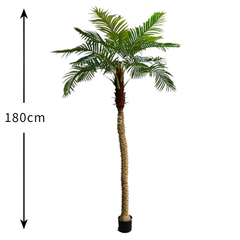De Gardenia Areca Palm – 180 cm Tall Artificial Plant | Lifelike Faux Tropical Greenery for Home & Office