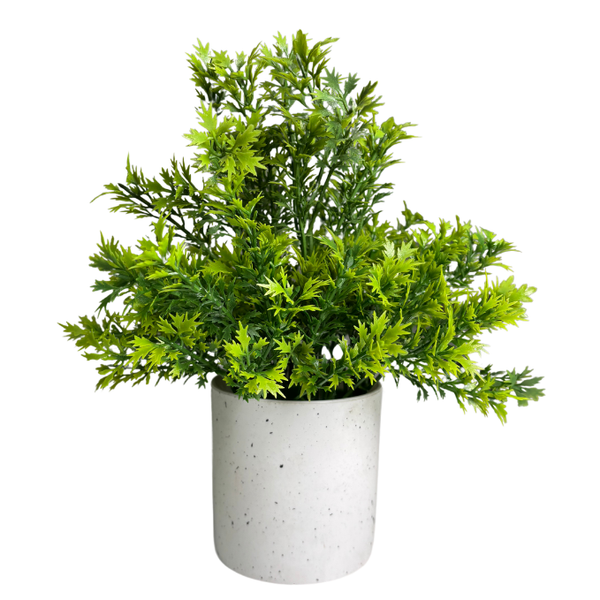 De Gardenia Artificial Rubber Plant – Small Faux Potted Plant for Tabletop, Home, Bathroom & Office Décor | Indoor Decorative Greenery