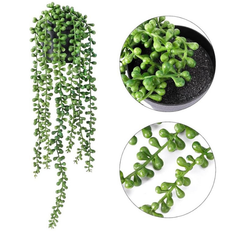 De Gardenia Artificial Vines | Faux Greenery Garland with Willow Leaves | Hanging Ivy Trailing Plant for Home, Office & Holiday Decoration