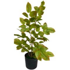 De Gardenia Redmachira Leaves Mix – 60 cm Tall Artificial Plant | Lifelike Faux Indoor & Outdoor Décor Without Pot