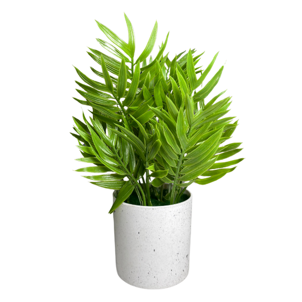 De Gardenia Artificial Rubber Plant – Small Faux Potted Plant for Tabletop, Home, Bathroom & Office Décor | Indoor Decorative Greenery