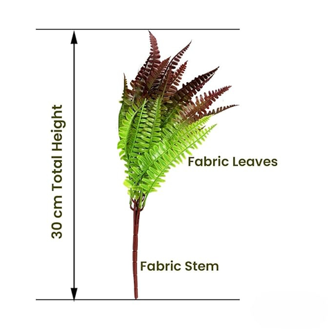 De Gardenia Artificial Tabletop Plants – Realistic Faux Greenery for Home & Office | No Pot Included