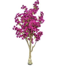 De Gardenia Artificial Bougainvillea Tree – 5.7 Feet Tall | Faux Flowering Tree with Pink Blooms for Home, Balcony & Office Décor | Indoor Outdoor UV Resistant Decorative Plant Without Pot