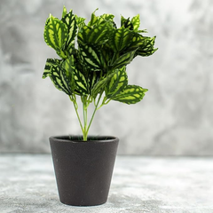 De Gardenia Artificial Tabletop Plants – Compact Faux Greenery for Home & Office | No Pot Included