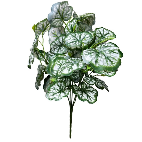 De Gardenia Artificial Money Plant | 18" Tall Realistic Faux Ornamental Tree | Indoor Decorative Green Plant for Home, Shop & Office (Pot Not Included)