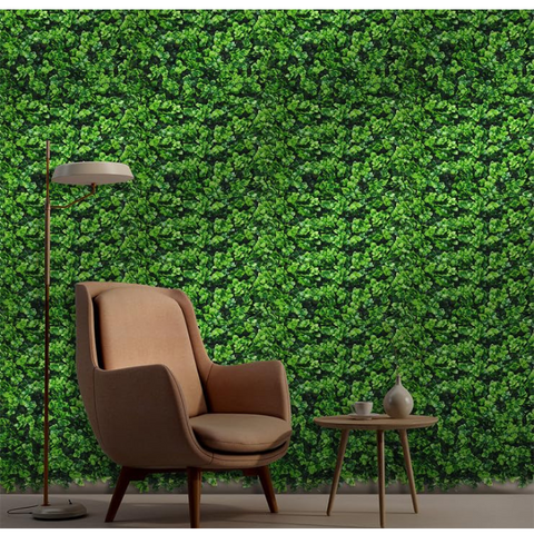 De Gardenia 50x50 cm Artificial Greenery Wall Panel – Lush Faux Vertical Garden Mat for Wall, Balcony & Home Décor