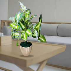 Artificial Money Plant Tree – Natural-Looking Faux Greenery for Home, Office, Garden & Event Decoration | Easy to Clean & Washable