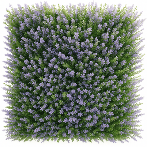 De Gardenia 50x50 cm Artificial Greenery Wall Panel – Lush Faux Vertical Garden Mat for Wall, Balcony & Home Décor