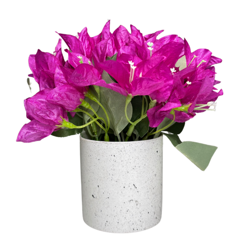 De Gardenia Artificial Rubber Plant – Small Faux Potted Plant for Tabletop, Home, Bathroom & Office Décor | Indoor Decorative Greenery