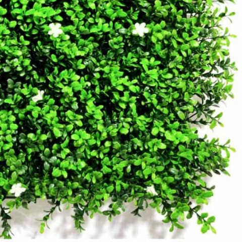 De Gardenia 50x50 cm Artificial Greenery Wall Panel – Lush Faux Vertical Garden Mat for Wall, Balcony & Home Décor