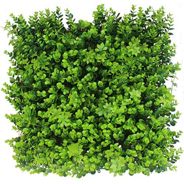 De Gardenia 50x50 cm Artificial Greenery Wall Panel – Lush Faux Vertical Garden Mat for Wall, Balcony & Home Décor