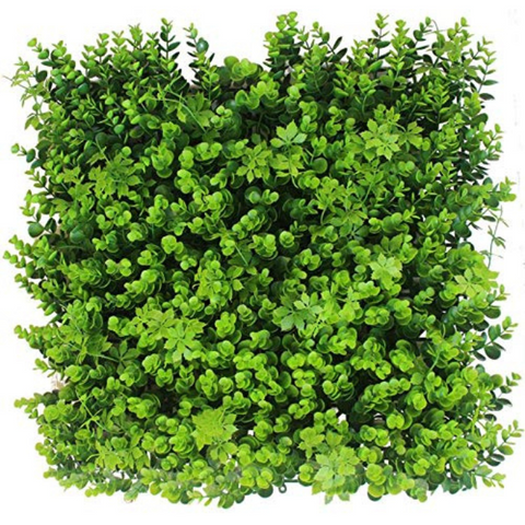 De Gardenia 50x50 cm Artificial Greenery Wall Panel – Lush Faux Vertical Garden Mat for Wall, Balcony & Home Décor