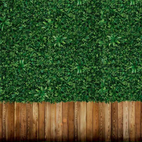 De Gardenia 50x50 cm Artificial Greenery Wall Panel – Lush Faux Vertical Garden Mat for Wall, Balcony & Home Décor