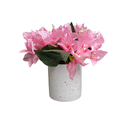 De Gardenia Artificial Rubber Plant – Small Faux Potted Plant for Tabletop, Home, Bathroom & Office Décor | Indoor Decorative Greenery