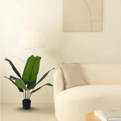 De Gardenia 90CM Artificial Traveller Palm (Without Pot) – Exotic Tropical Plant for Home & Office Décor