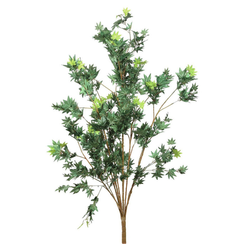 De Gardenia Artificial Japanese Maple Plant – 150 cm Tall Faux Tree with 760 Leaves & 10 Branches | Realistic Indoor Decorative Plant for Home & Office | Pot Not Included