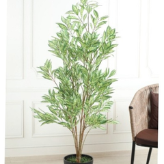 De Gardenia Calathea G/W – 150 cm Tall Artificial Plant | Lifelike Faux Indoor & Outdoor Décor Without Pot