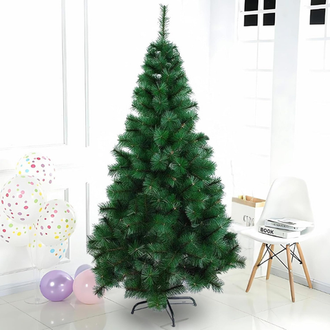 De Gardenia 5 Feet Artificial Christmas Tree with Black Iron Stand | Premium Xmas Tree for Home, Office & Party Decoration | Realistic Branches for Ornaments & Festive Décor