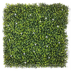 De Gardenia 50x50 cm Artificial Greenery Wall Panel – Lush Faux Vertical Garden Mat for Wall, Balcony & Home Décor