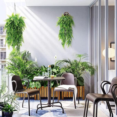 De Gardenia Artificial Vines | Faux Greenery Garland with Willow Leaves | Hanging Ivy Trailing Plant for Home, Office & Holiday Decoration