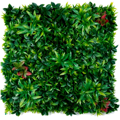 De Gardenia 100x100cm Artificial Greenery Wall Panel – Lush Faux Vertical Garden Mat for Wall, Balcony, Fence & Home Décor