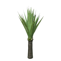 De Gardenia Aloe Vera 29 Leaves – 150 cm Tall Artificial Plant Without Pot | Lifelike Faux Indoor & Outdoor Greenery