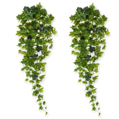 De Gardenia Artificial Vines | Faux Greenery Garland with Willow Leaves | Hanging Ivy Trailing Plant for Home, Office & Holiday Decoration