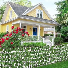 De Gardenia 2 Pack Expandable Privacy Screen – Artificial Leaf Ivy Fencing Panel for Balcony, Patio & Outdoor Privacy Décor (Single-Sided Leaves)