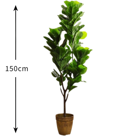 De Gardenia Olive Plant – 150 cm Tall Artificial Plant | Lifelike Faux Indoor & Outdoor Décor Without Pot