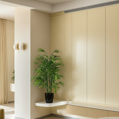 De Gardenia Bamboo Plant with Pot – 150 cm Tall Artificial Plant | Lifelike Faux Tropical Greenery for Home & Office Décor