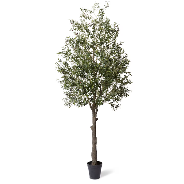 De Gardenia Olive Tree – 300 cm Tall Artificial Plant with Pot | Lifelike Faux Indoor & Outdoor Décor