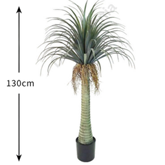 De Gardenia Cactus Dracena – 130 cm Tall Artificial Plant with Pot | Lifelike Faux Indoor & Outdoor Décor