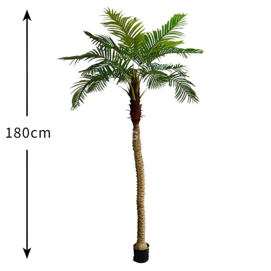 De Gardenia Areca Palm – 180 cm Tall Artificial Plant | Lifelike Faux Tropical Greenery for Home & Office