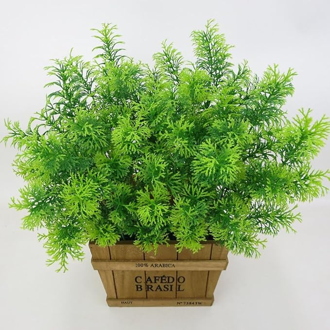 Artificial Tabletop Plants & Bushes – De Gardenia Faux Greenery for Home & Office Décor