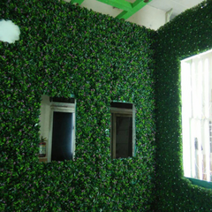 De Gardenia 50x50 cm Artificial Greenery Wall Panel – Lush Faux Vertical Garden Mat for Wall, Balcony & Home Décor