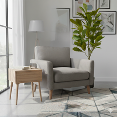 De Gardenia Rubber Leaves Mix – 95 cm Tall Artificial Plant | Lifelike Faux Indoor & Outdoor Décor Without Pot